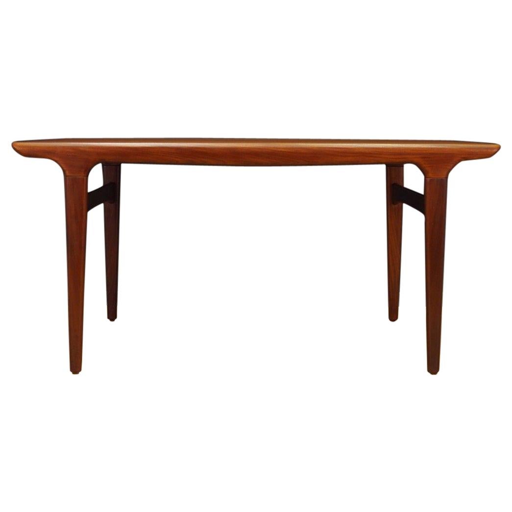 Johannes Andersen Brown Dining Table Teak Danish Design, 1960s