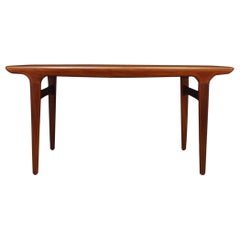 Johannes Andersen Brown Dining Table Teak Danish Design, 1960s