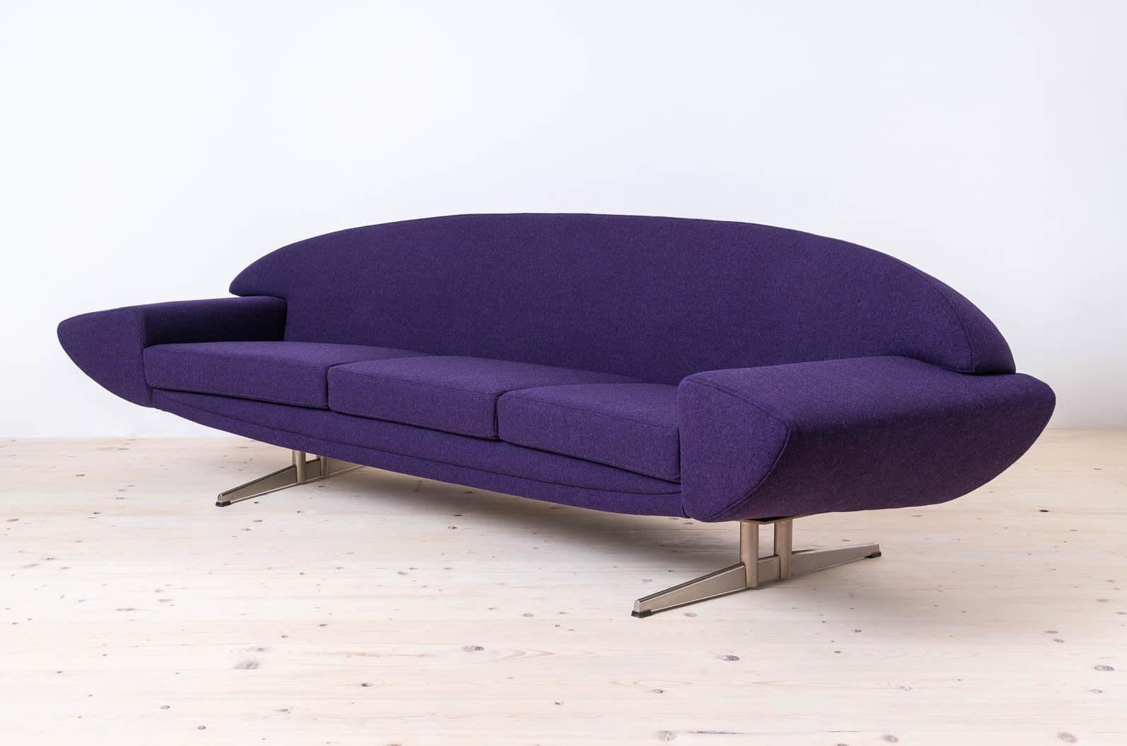 Johannes Andersen CAPRI Sofa für AB Trensums Fåtöljfabrik, in KVADRAT Polstermöbel (Moderne der Mitte des Jahrhunderts) im Angebot