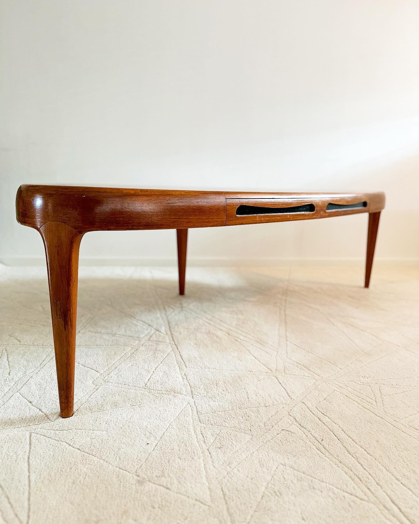 20th Century Johannes Andersén, Coffee Table, ”Capri” for Trensum, Danish Design