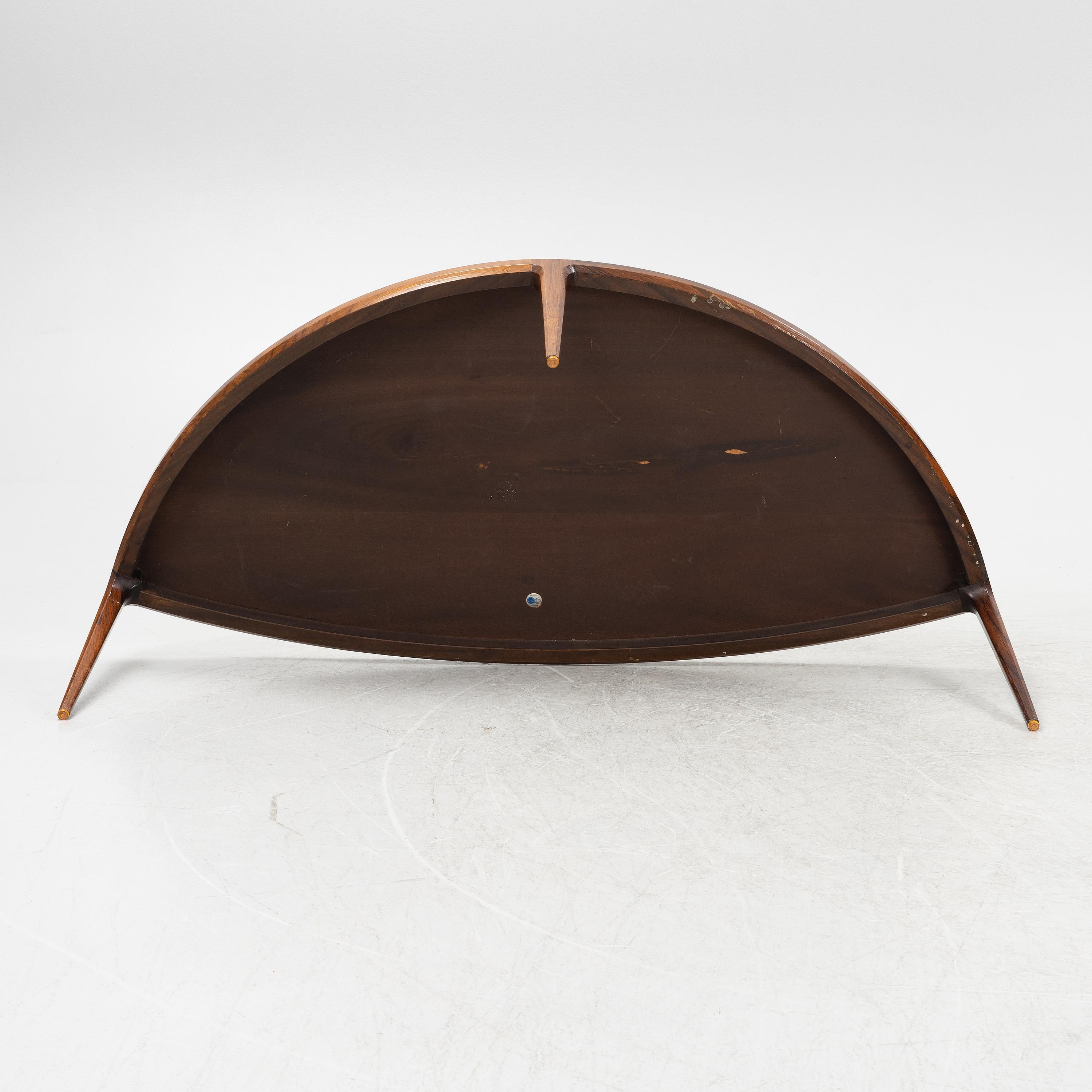 Johannes Andersen Coffee Table, Cf Christenson Silkeborg In Good Condition For Sale In Vienna, AT