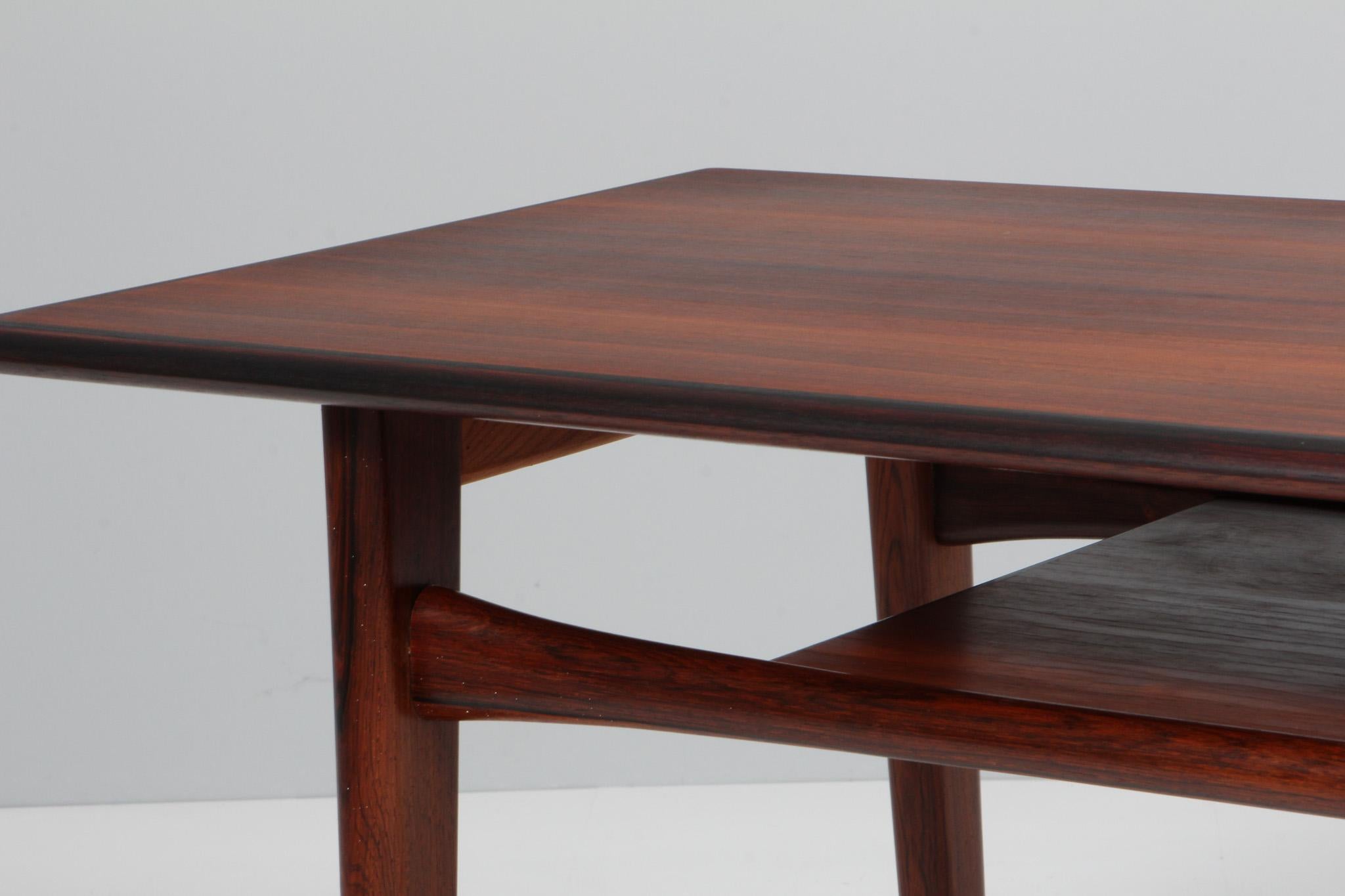 Rosewood Johannes Andersen Coffee Table For Sale