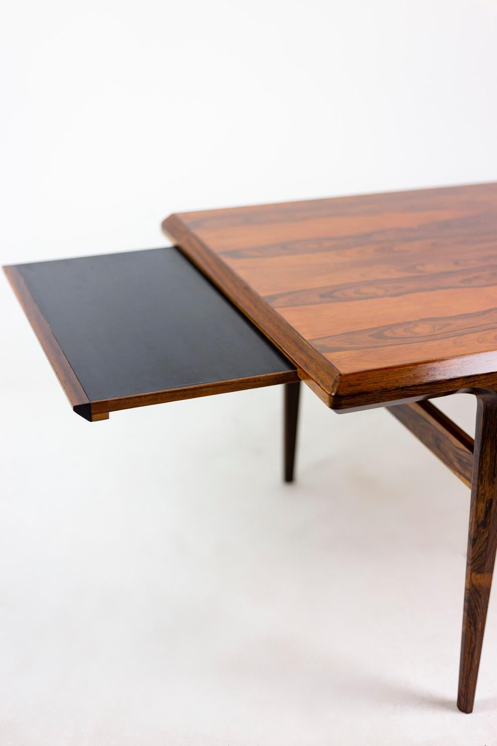 Johannes Andersen, Coffee Table in Rosewood, 1960s In Good Condition In Saint-Ouen, FR