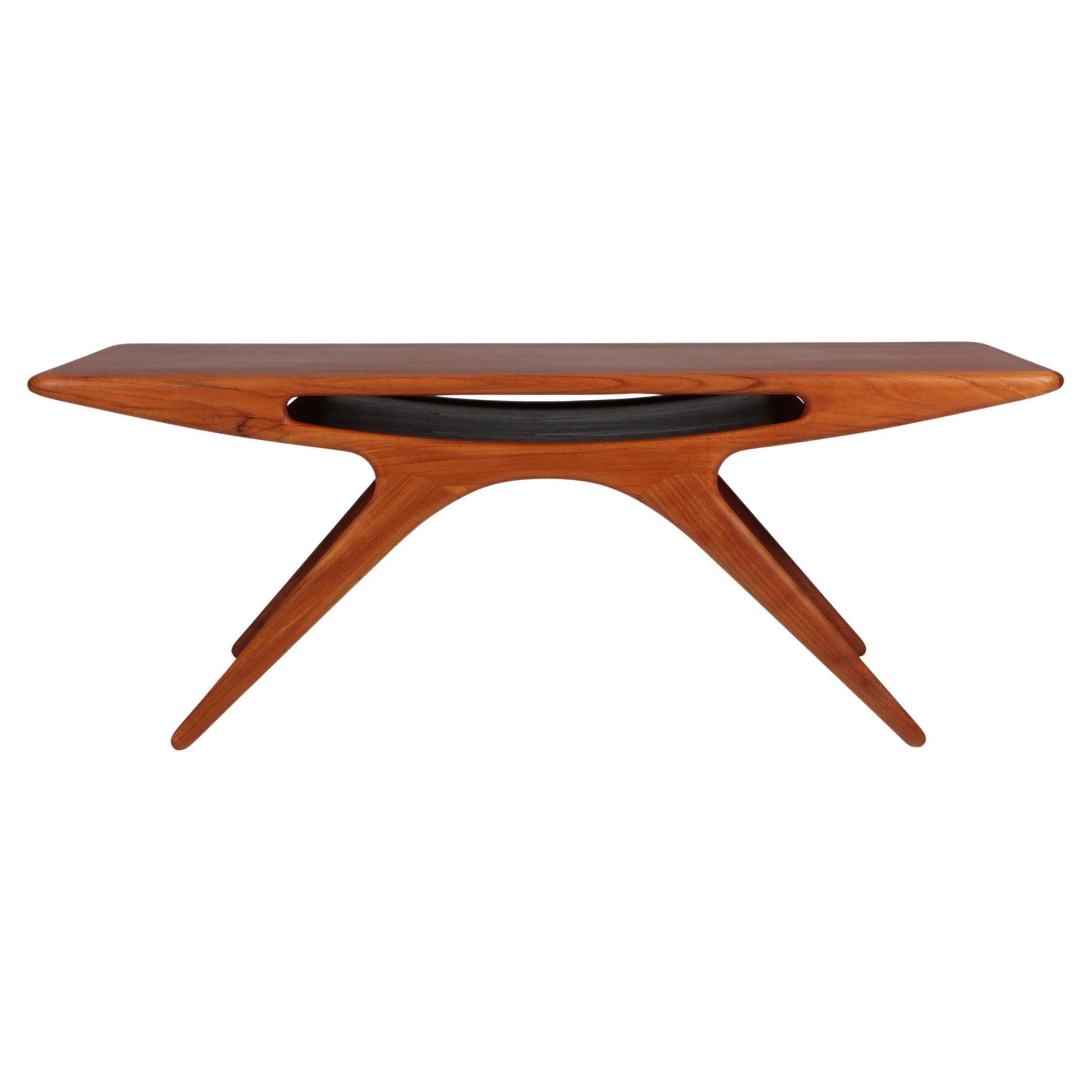 Johannes Andersen Coffee Table Produced by CFC Silkeborg in Denmark