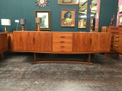 Johannes Andersen Danish Designed HB20 Teak Midcentury Sideboard for Hans Bech