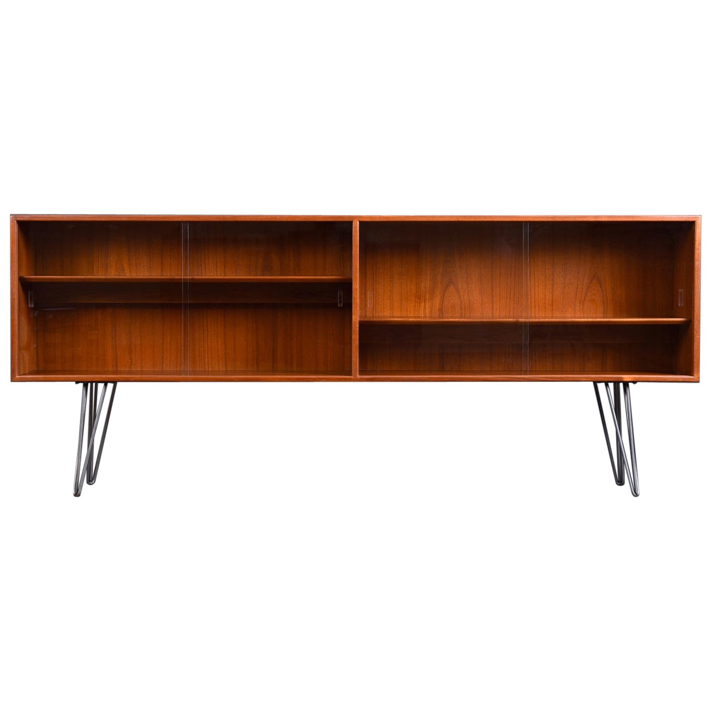 Our shop elevated (literally) this Incredibly versatile Johannes Andersen display hutch with a sleek set of 15