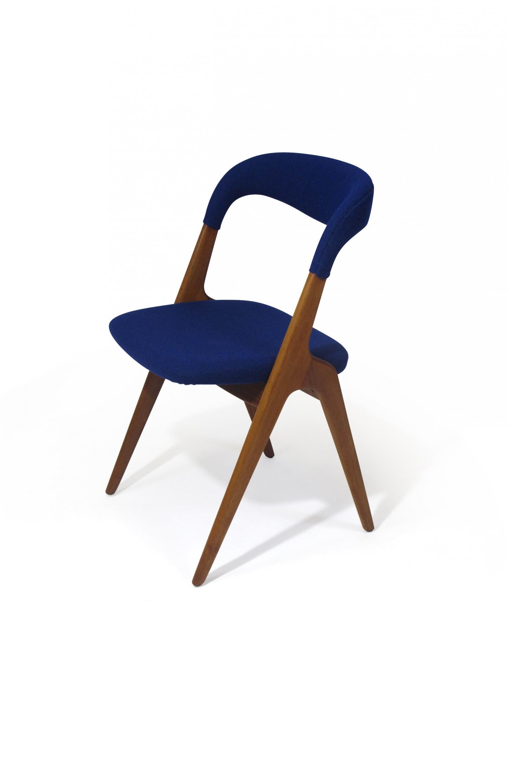 20th Century Johannes Andersen Danish Teak Dining Chairs
