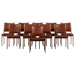 Johannes Andersen Dining Chairs by Uldum Møbelfabrik in Denmark