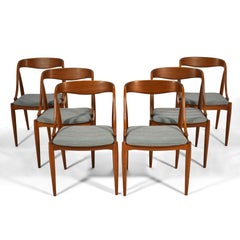 Johannes Andersen Dining Chairs by Uldum Møbelfabrik Set of 6