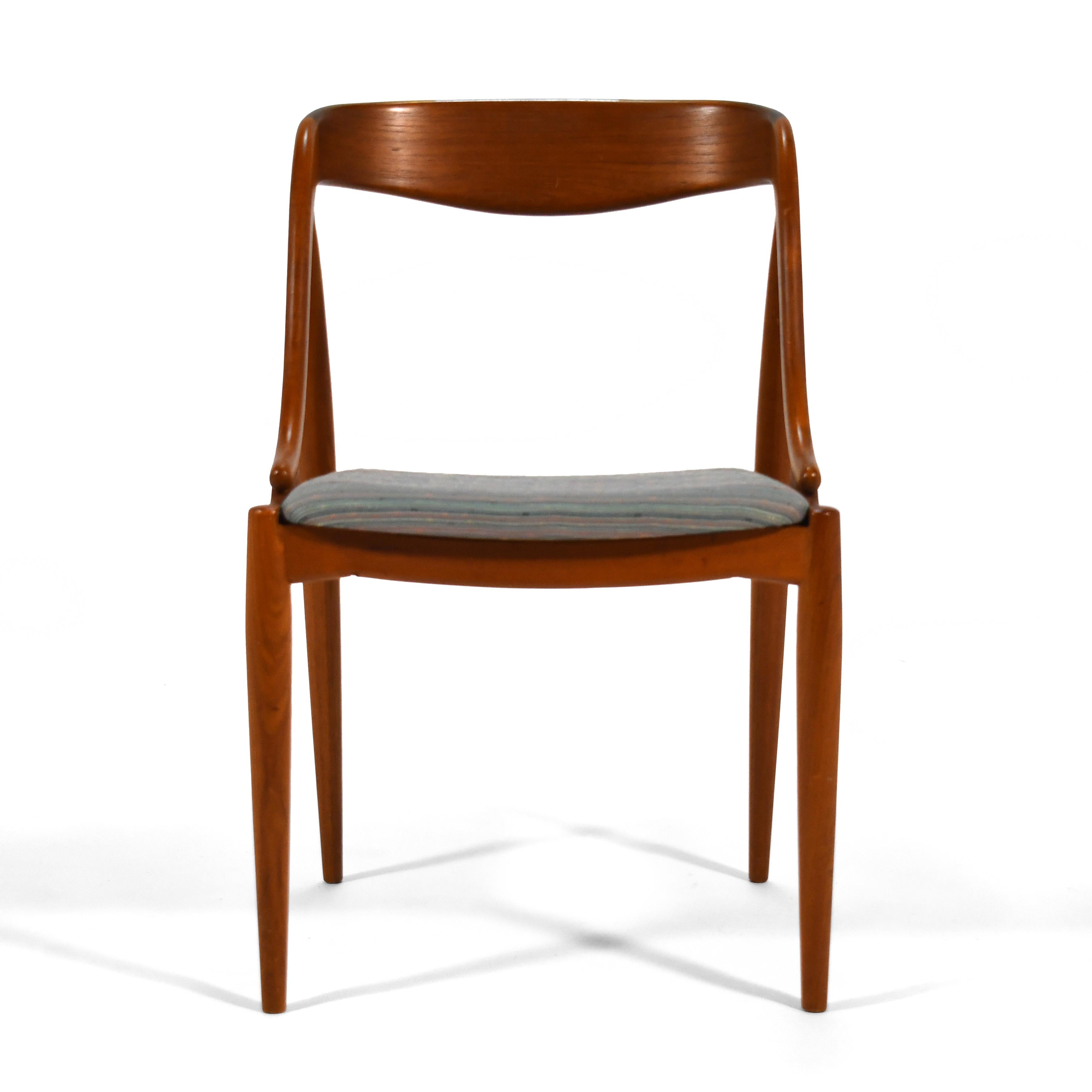 Danish Johannes Andersen Dining Chairs by Uldum Møbelfabrik Set of 6 For Sale