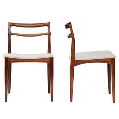 Johannes Andersen Dining Chairs, Rosewood