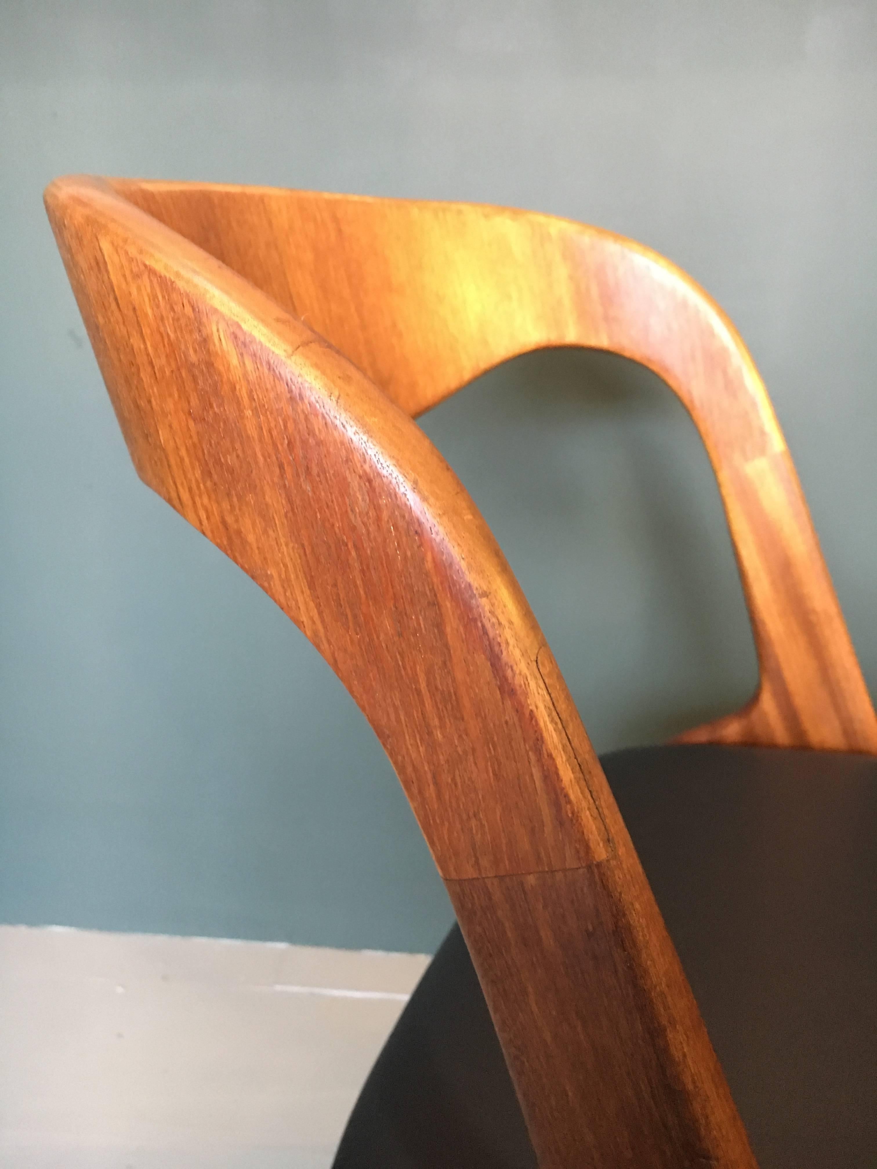 Johannes Andersen Dining Chairs, Set of Ten, Reupholstered 10