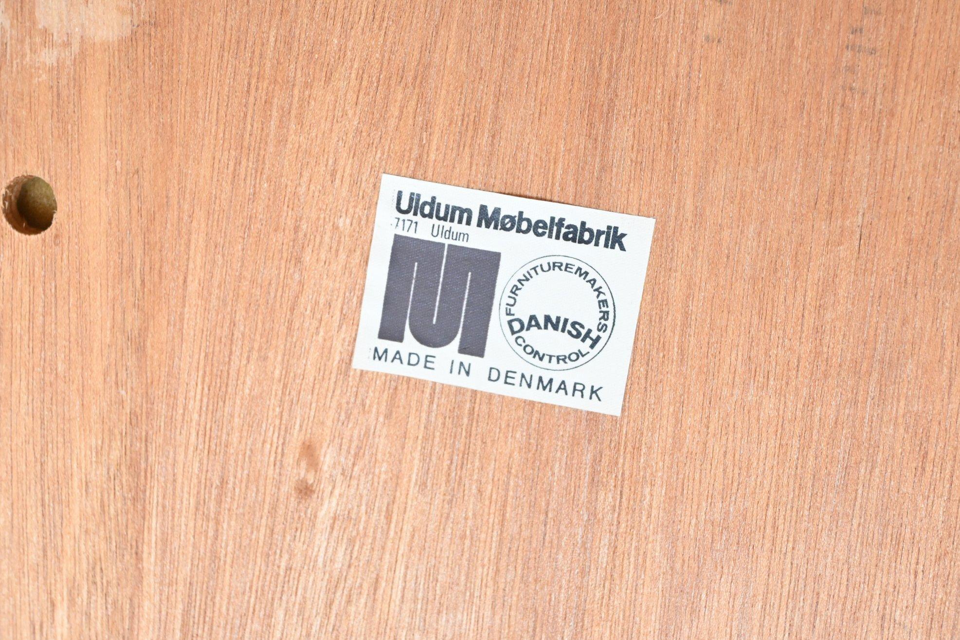 Johannes Andersen Dining Chairs Teak Uldum Mobelfabrik, Denmark, 1960 11