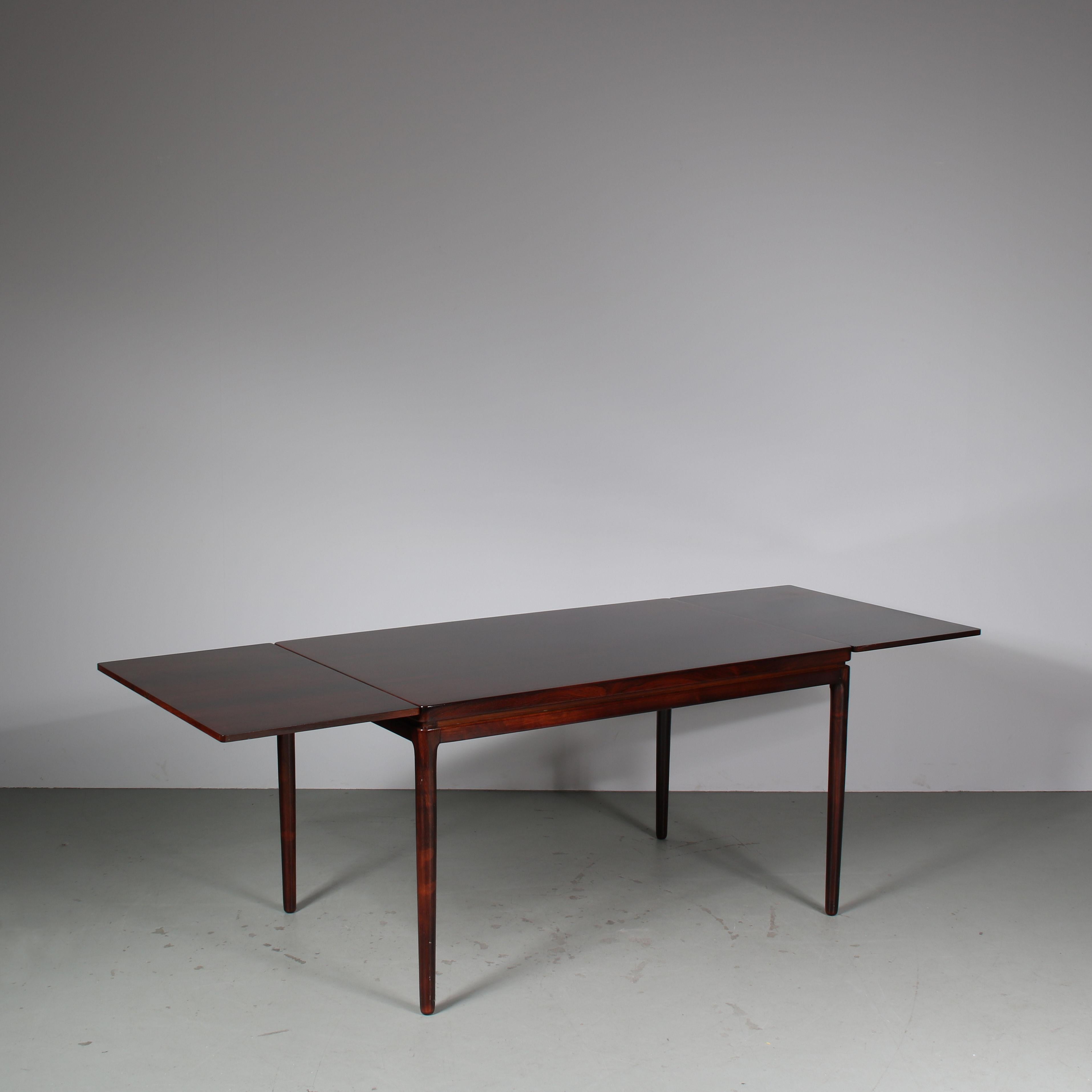 Johannes Andersen Dining Table for Christian Linneberg, Denmark 1960 6