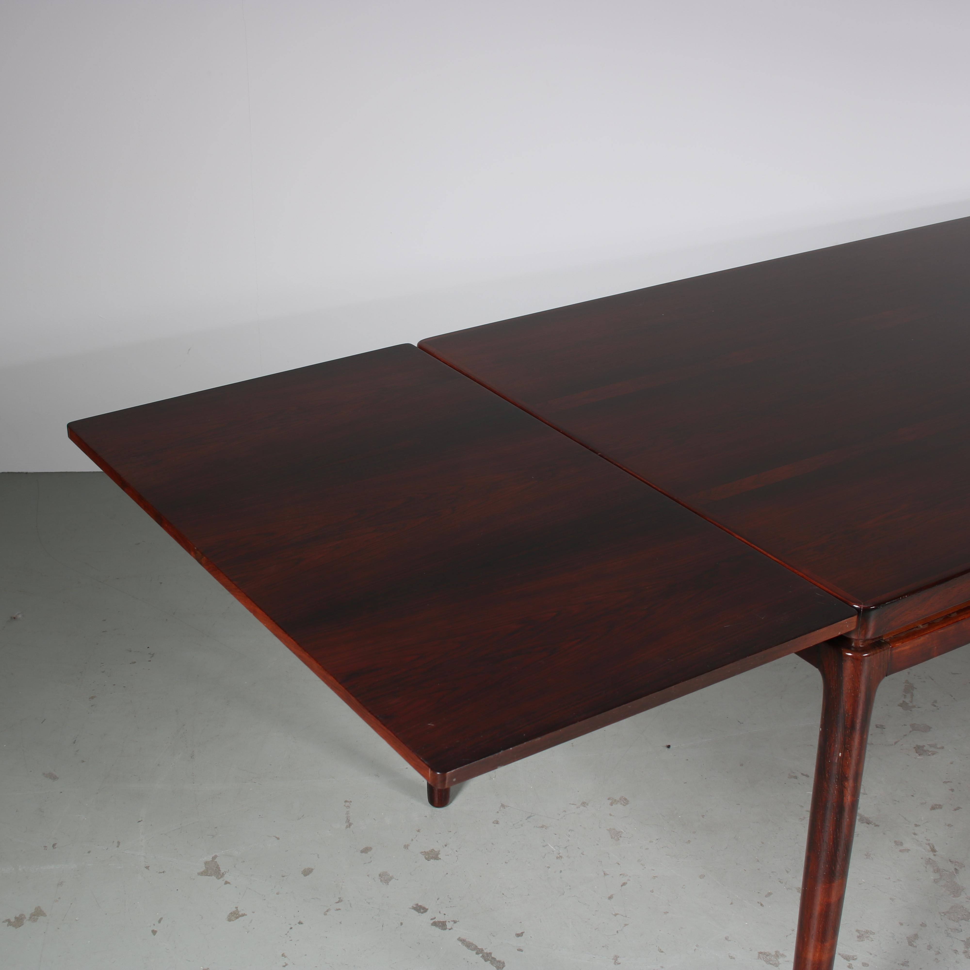 Johannes Andersen Dining Table for Christian Linneberg, Denmark 1960 7