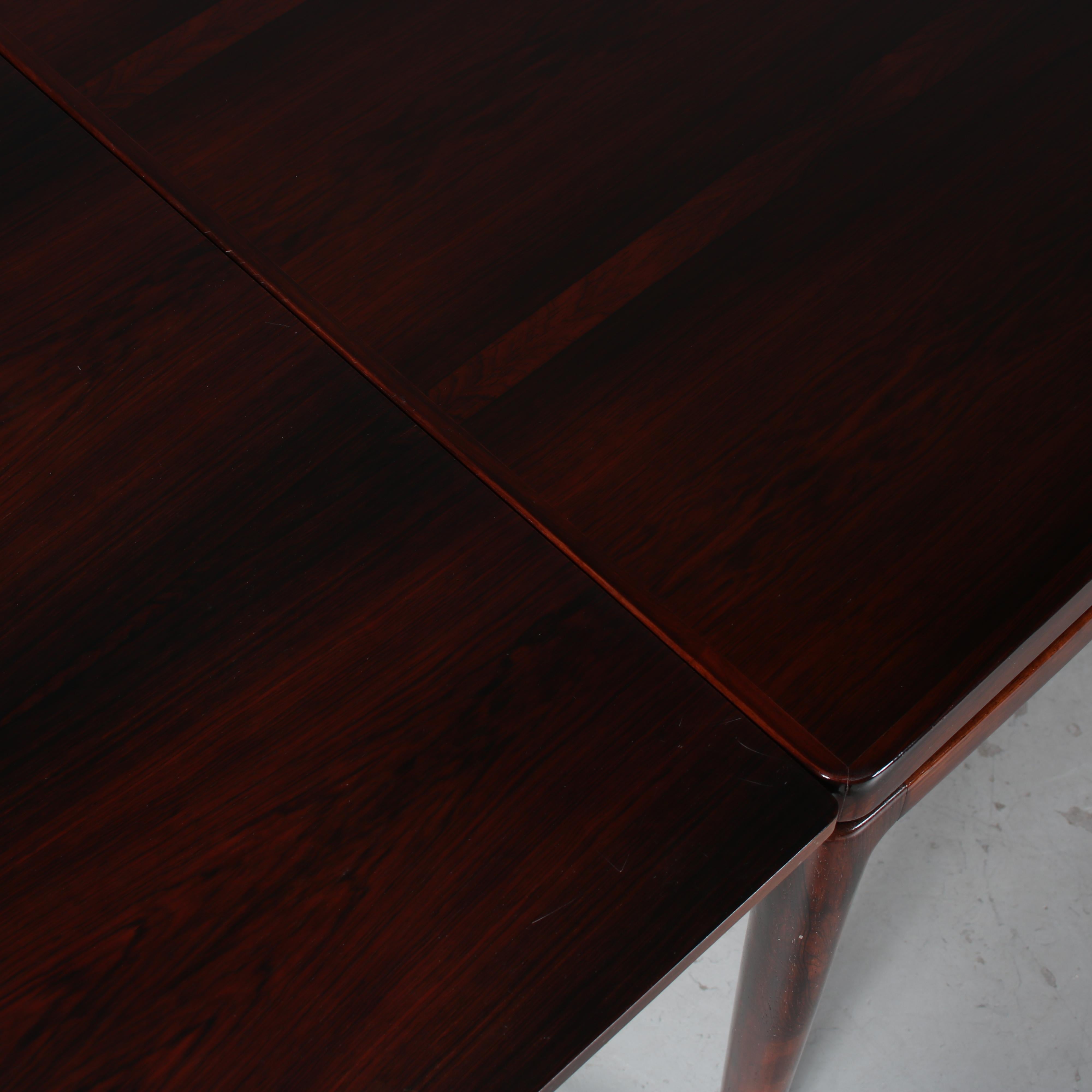 Johannes Andersen Dining Table for Christian Linneberg, Denmark 1960 10