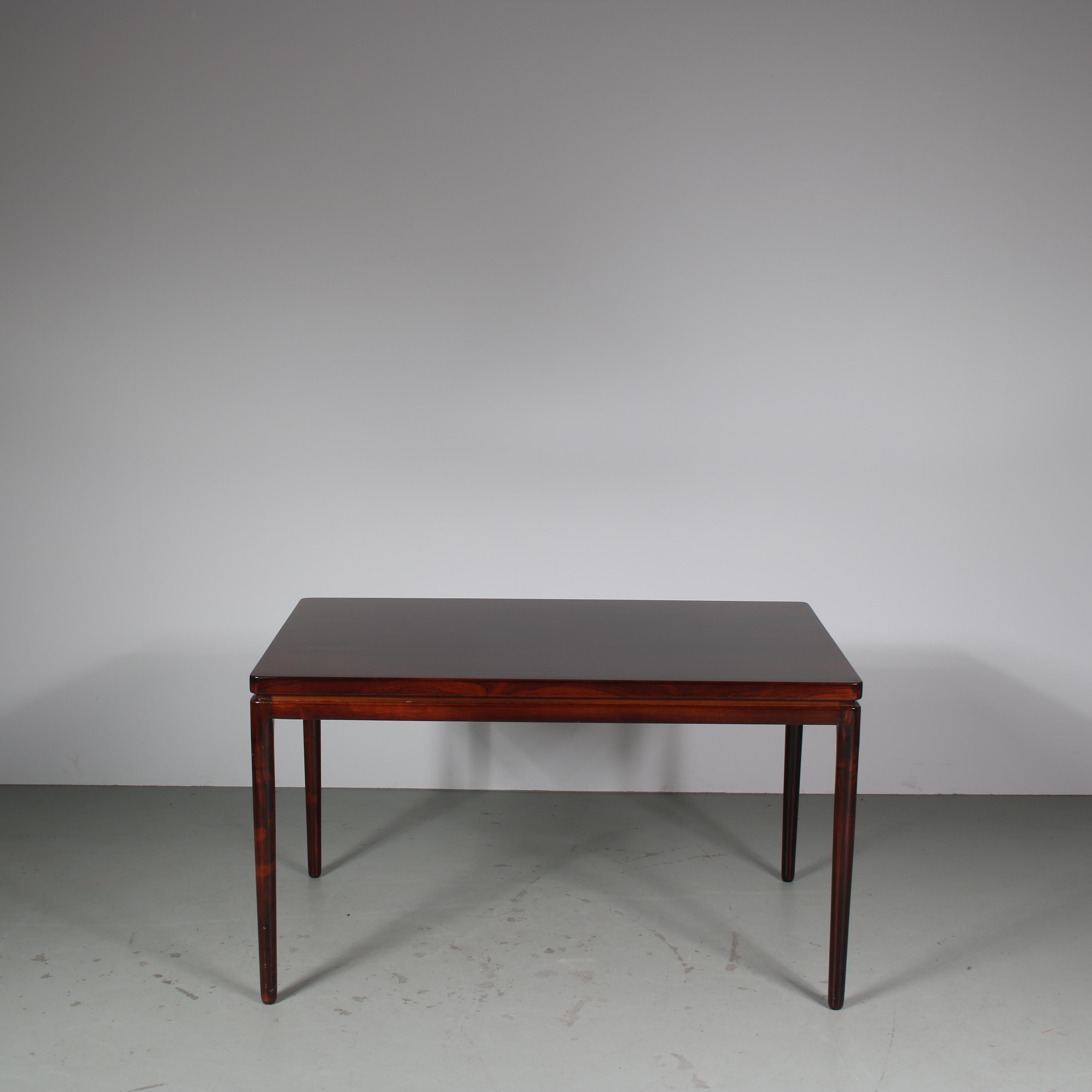 Johannes Andersen Dining Table for Christian Linneberg, Denmark 1960 In Good Condition In Amsterdam, NL
