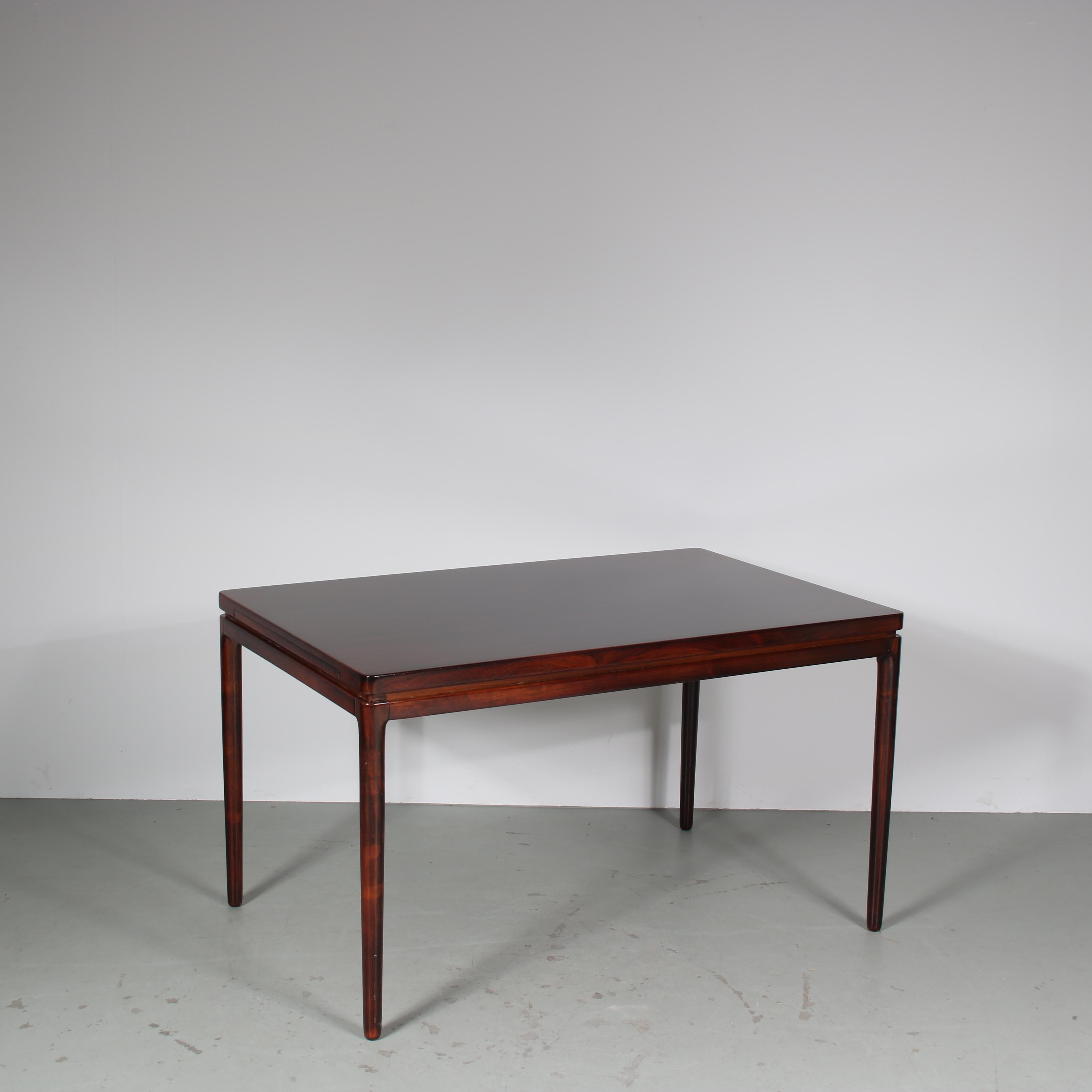 Johannes Andersen Dining Table for Christian Linneberg, Denmark 1960 1