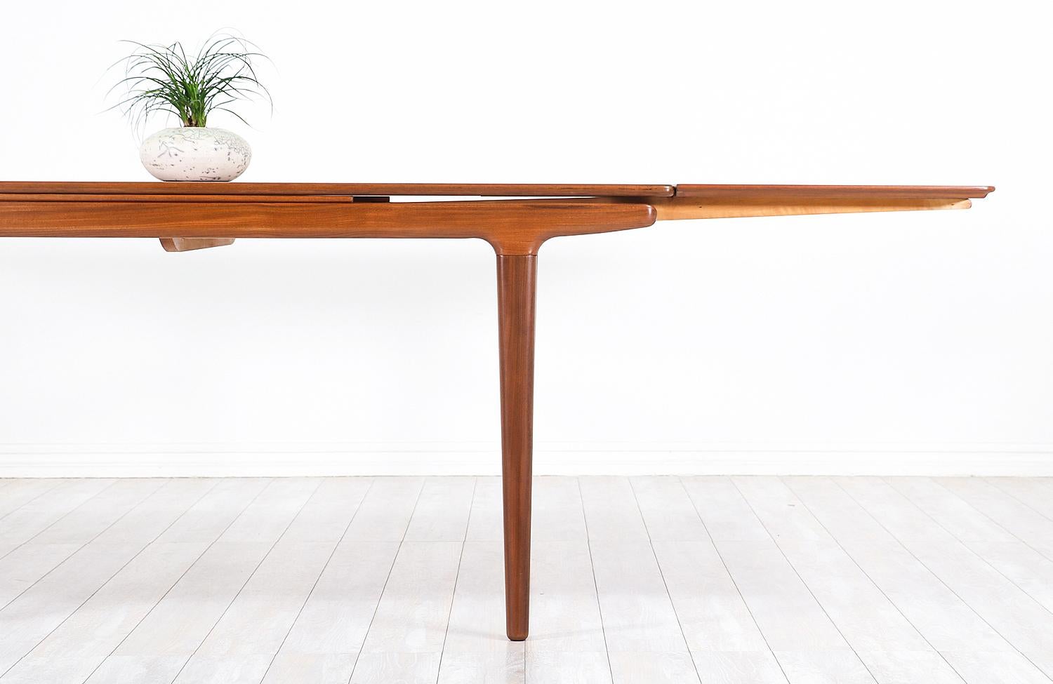 Johannes Andersen Draw Leaf Dining Table for Uldum Møbelfabrik 5