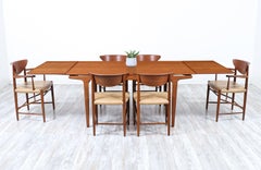 Johannes Andersen Draw-Leaf Dining Table for Uldum Møbelfabrik
