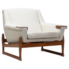 Vintage Johannes Andersen "Excellent" Lounge Chair, Sweden 1960s