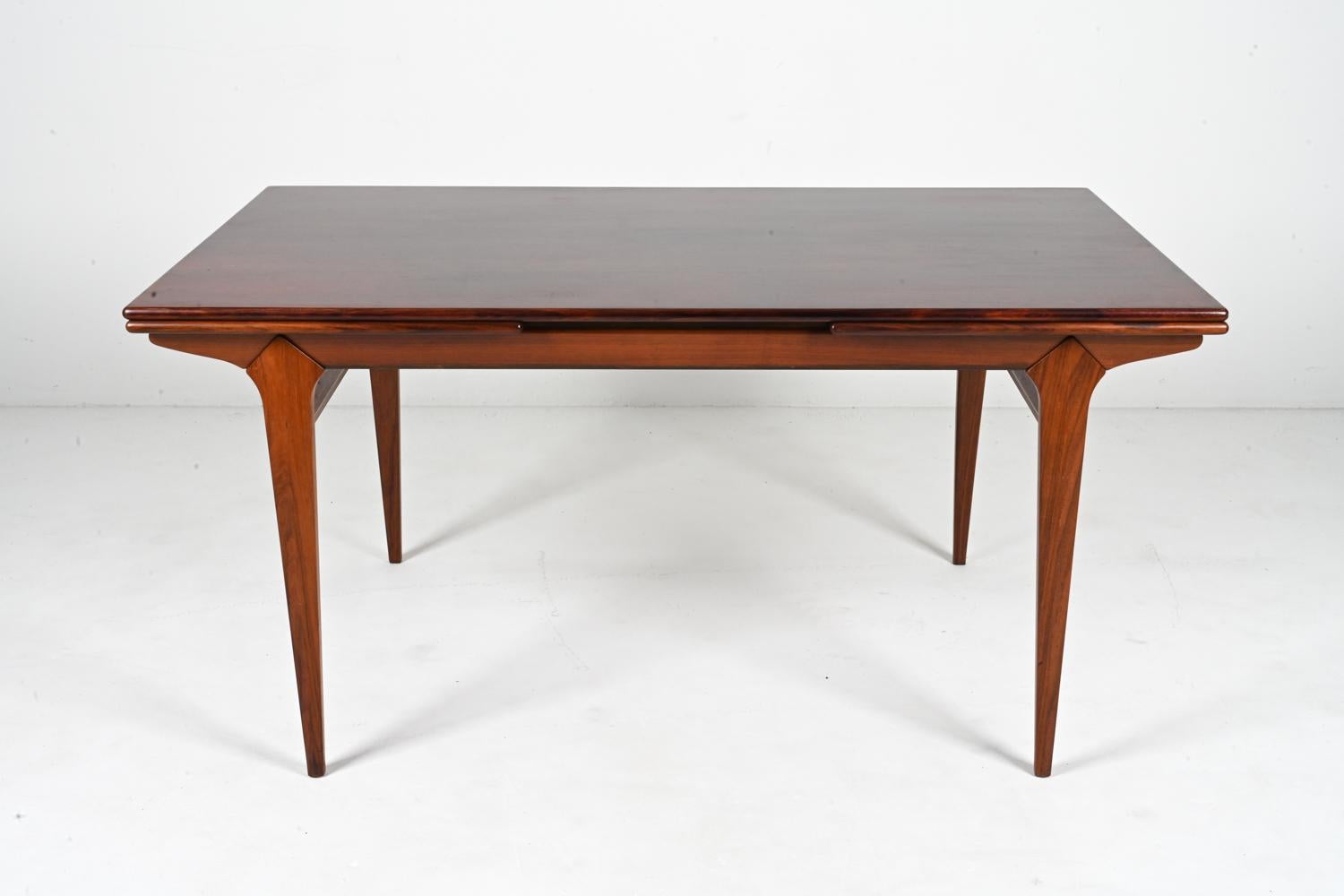 Johannes Andersen Extension table in Mahogany For Sale 5
