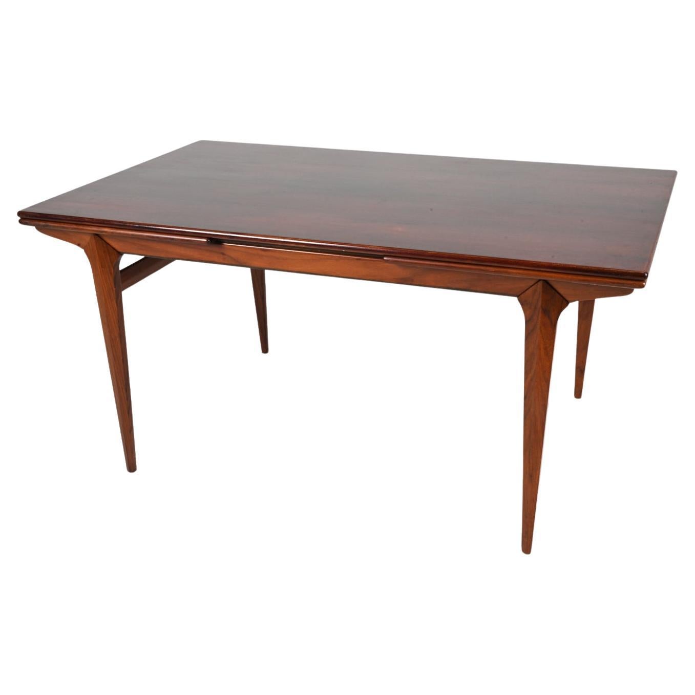 Johannes Andersen Extension table in Mahogany For Sale