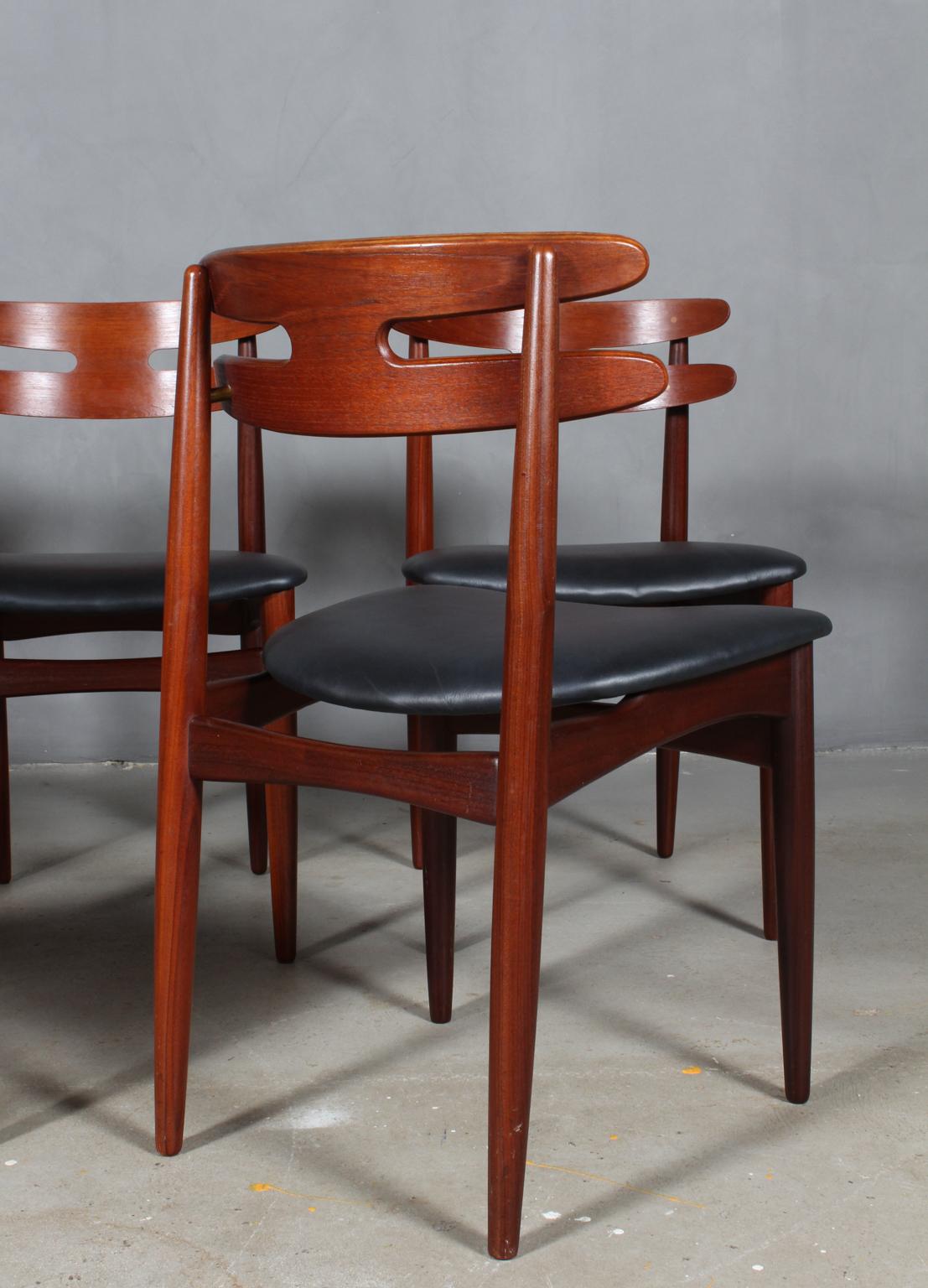Danish Johannes Andersen Five Dining Chairs