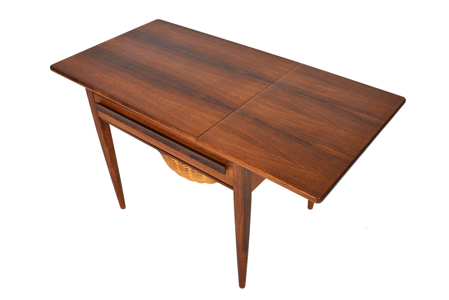 Johannes Andersen for CFC Rosewood Sewing Cart 3