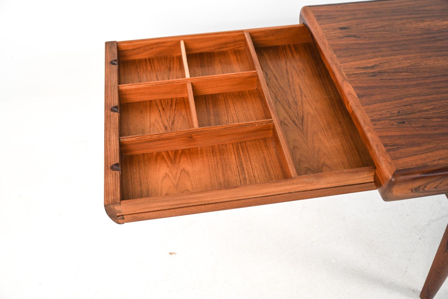 Johannes Andersen for CFC Silkeborg Rosewood Coffee Table, c. 1960's For Sale 4