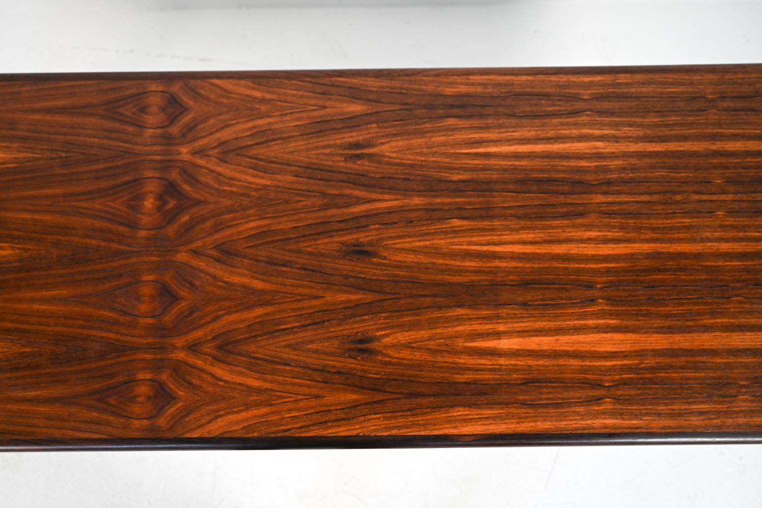 Johannes Andersen for CFC Silkeborg Rosewood Coffee Table, c. 1960's For Sale 1