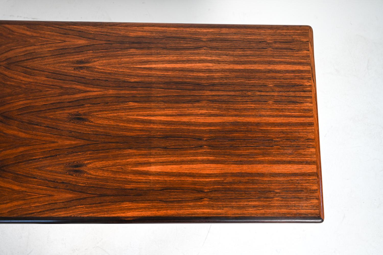 Johannes Andersen for CFC Silkeborg Rosewood Coffee Table, c. 1960's For Sale 2