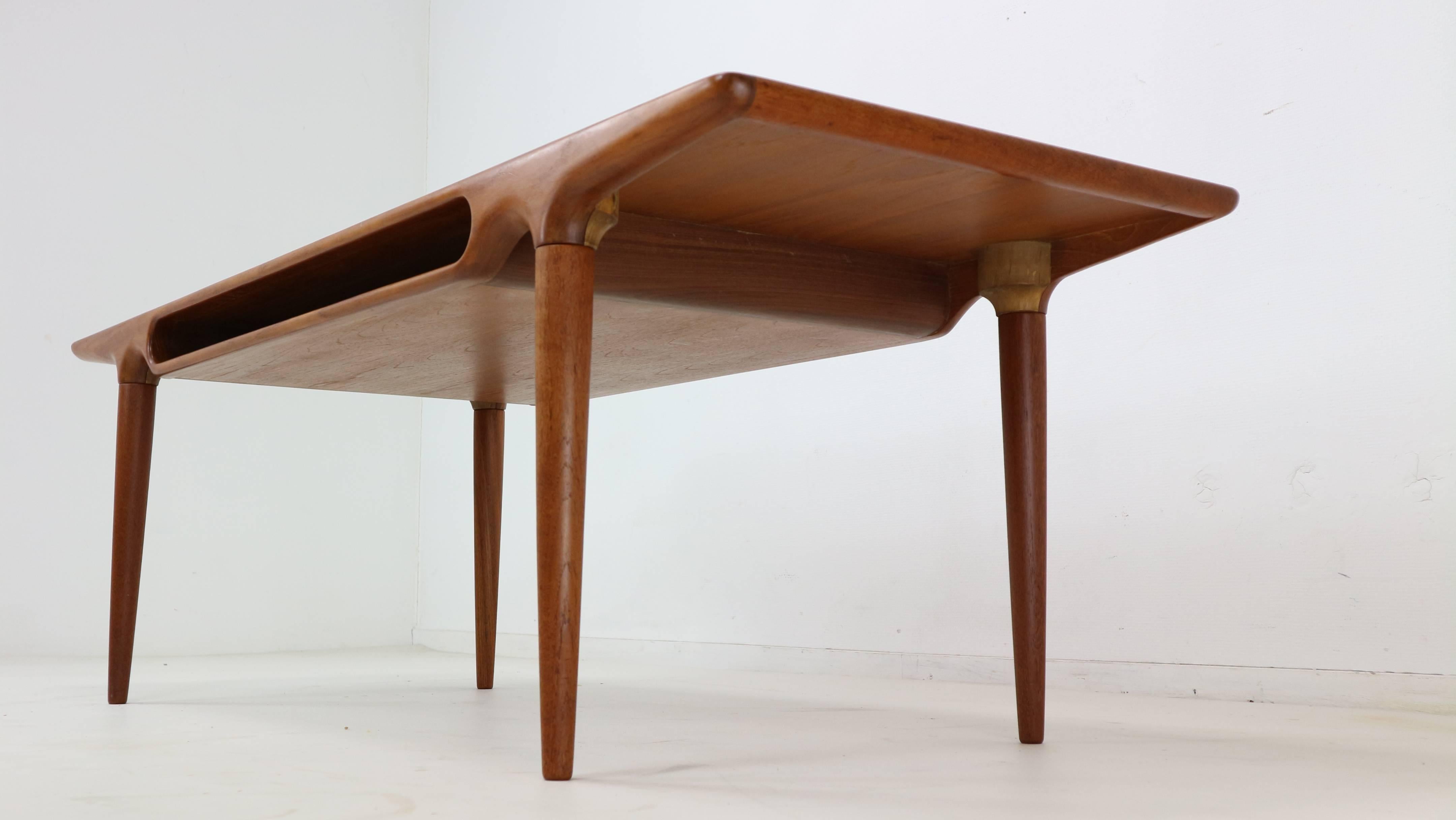 Johannes Andersen for C.F.C Silkeborg Teak Coffee Table 1