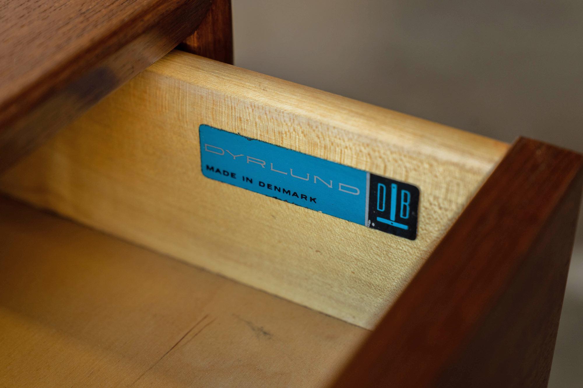 Johannes Andersen for Dyrlund Teak Nightstands 'A Pair' 5