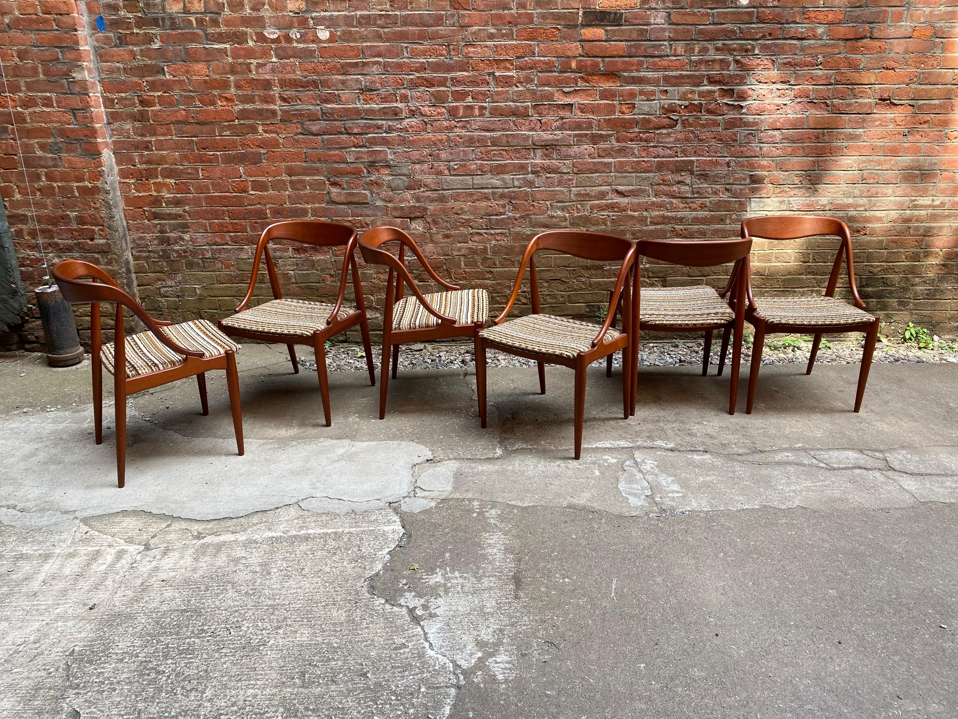Danish Johannes Andersen for Moreddi Teak Table and Chairs