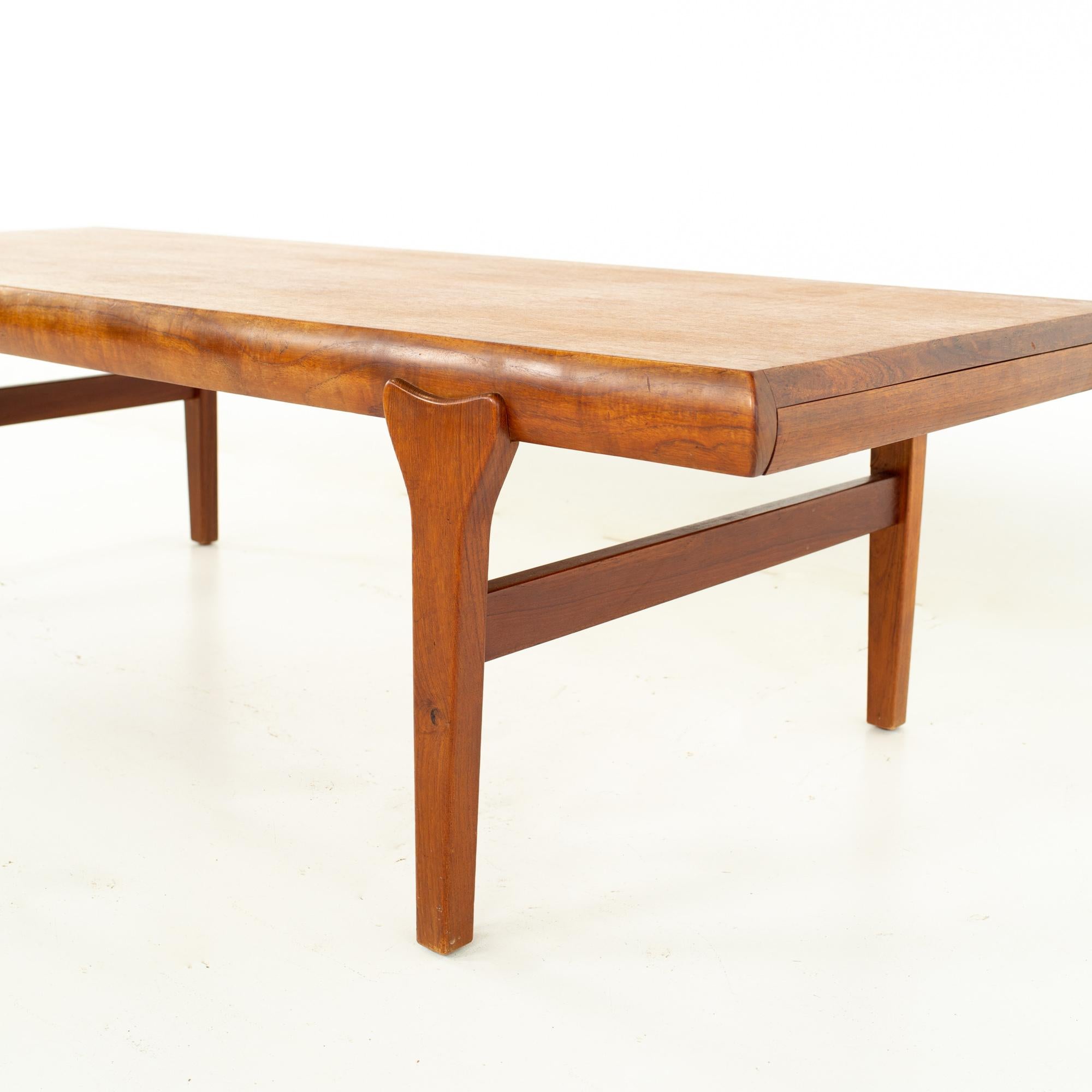 Johannes Andersen for Silkeborg Mid Century Teak Coffee Table 2