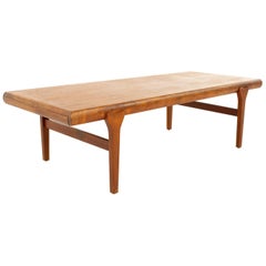 Johannes Andersen for Silkeborg Mid Century Teak Coffee Table