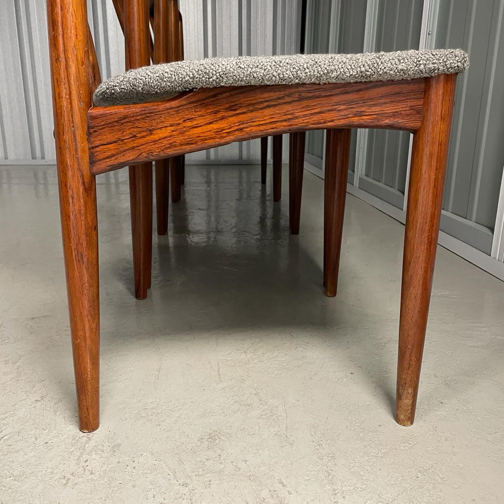 Late 20th Century Johannes Andersen for Uldum Møbelfabrik Dining Chairs For Sale