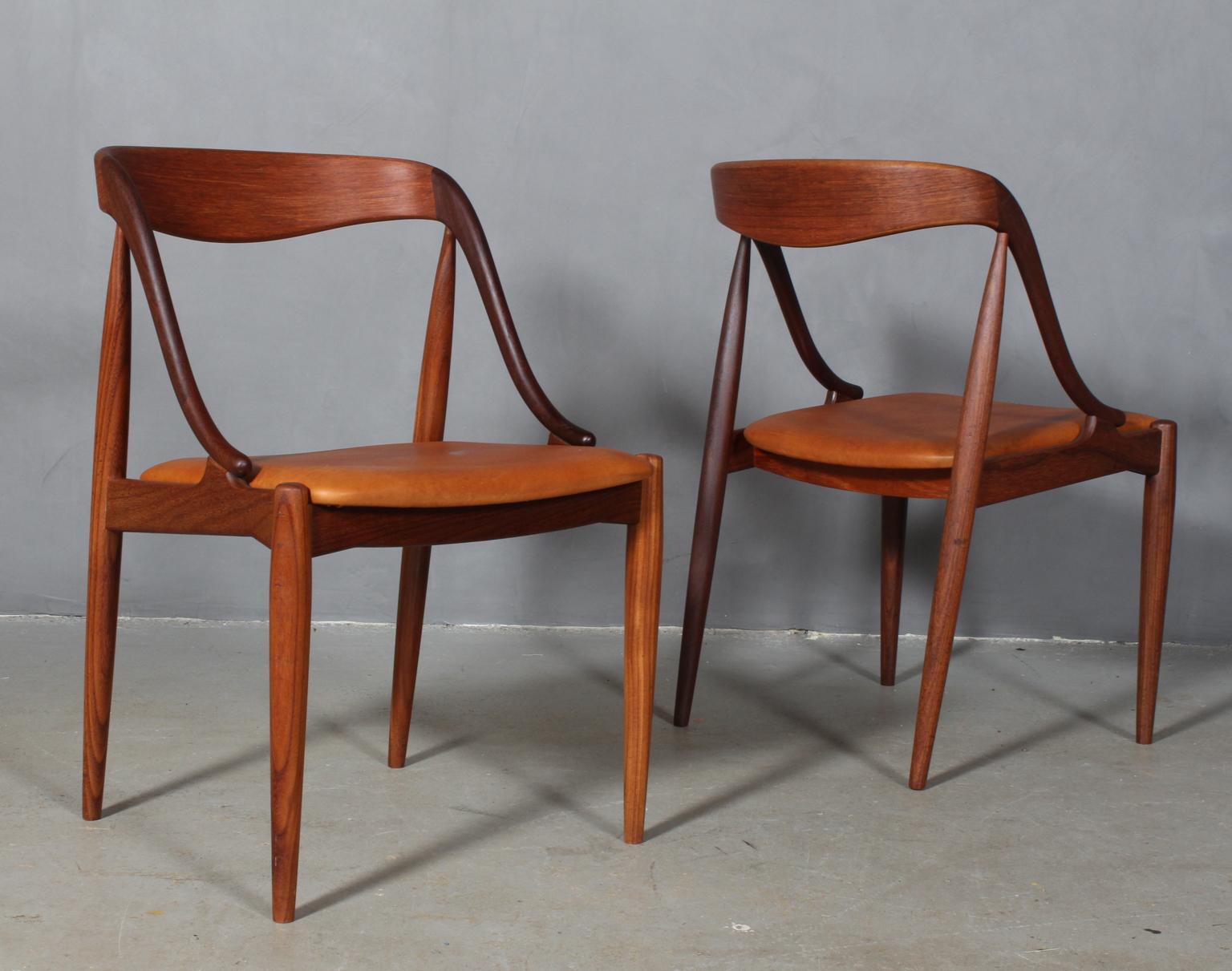 Danish Johannes Andersen four Dining Chairs