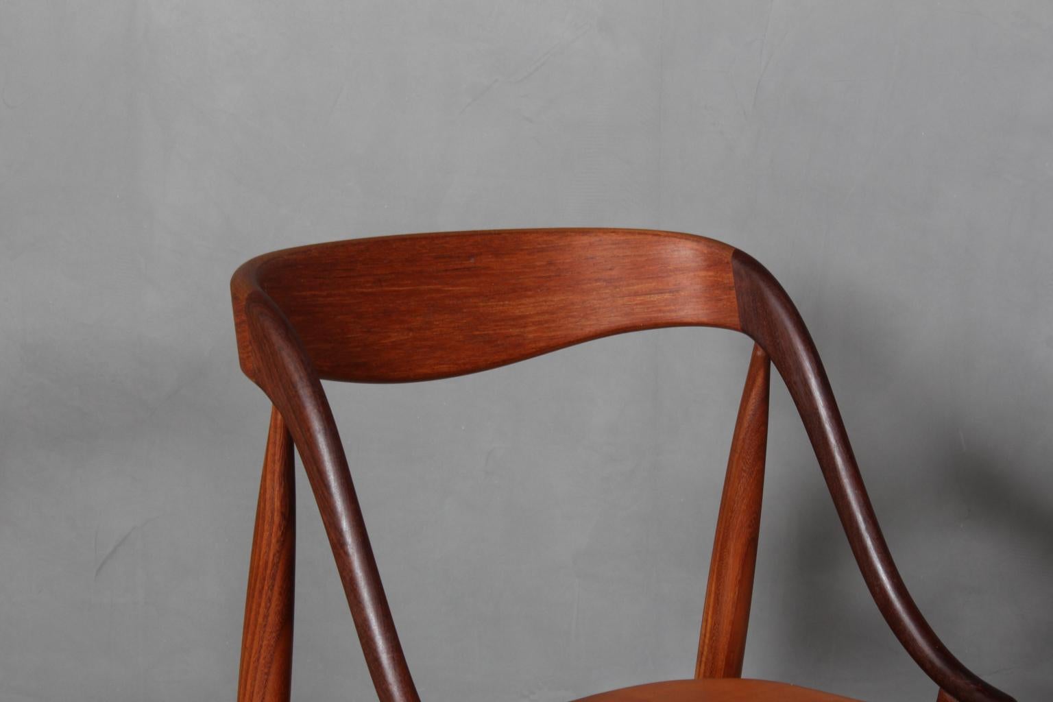 Mid-20th Century Johannes Andersen four Dining Chairs