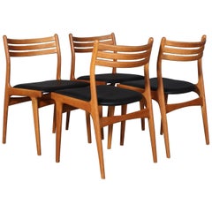 Johannes Andersen Four Dining Chairs