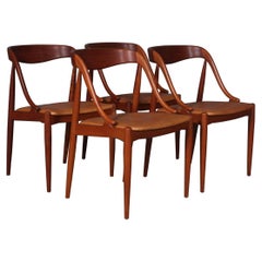 Johannes Andersen Four Dining Chairs