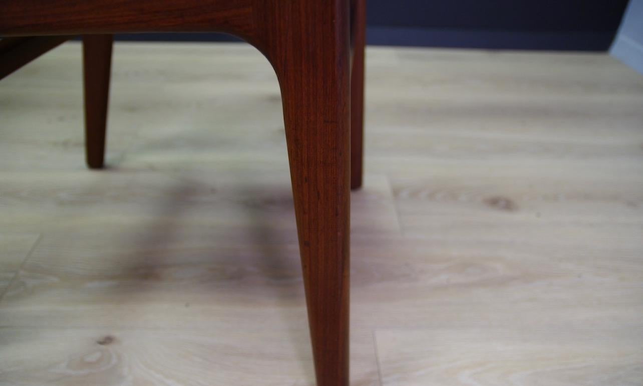 Woodwork Johannes Andersen Gray Chairs Danish Design Teak Retro, 1960s For Sale