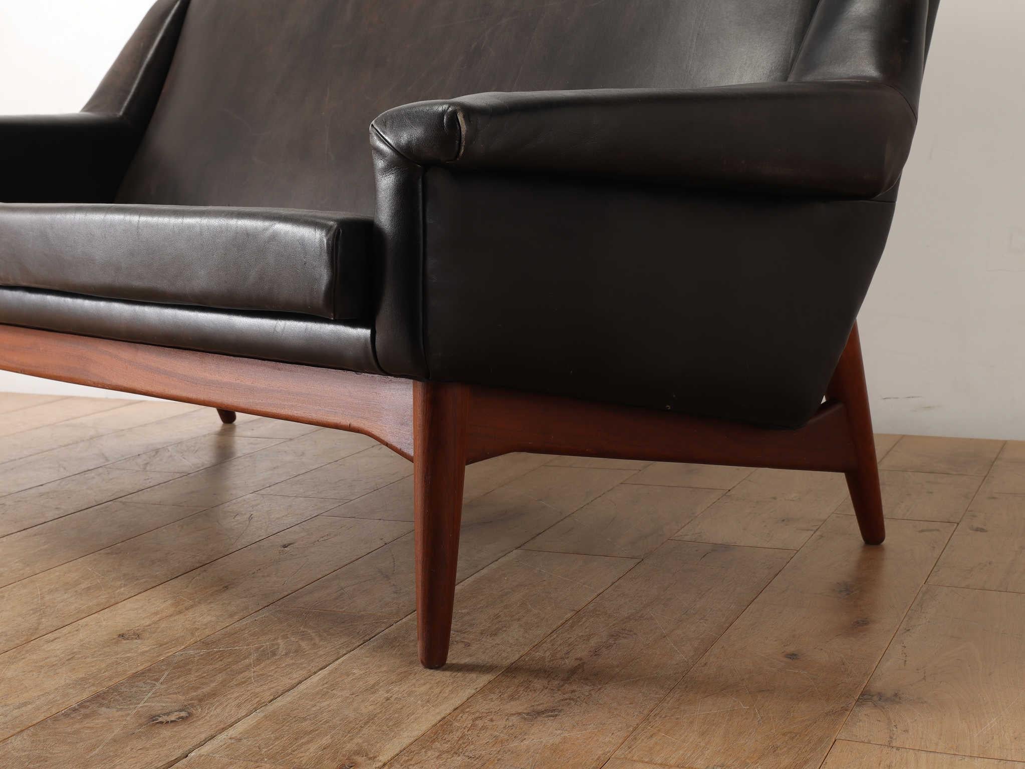 Canapé en cuir Johannes Andersen en vente 3