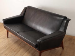 Johannes Andersen Leather Sofa