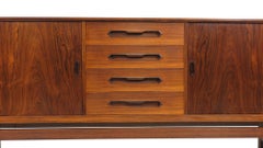 Johannes Andersen Mid-century Danish Brazilian Rosewood Credenza