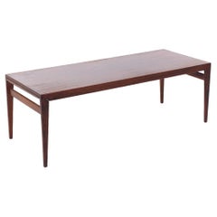 Johannes Andersen Mid Century Danish Rosewood Hidden Leaf Couchtisch