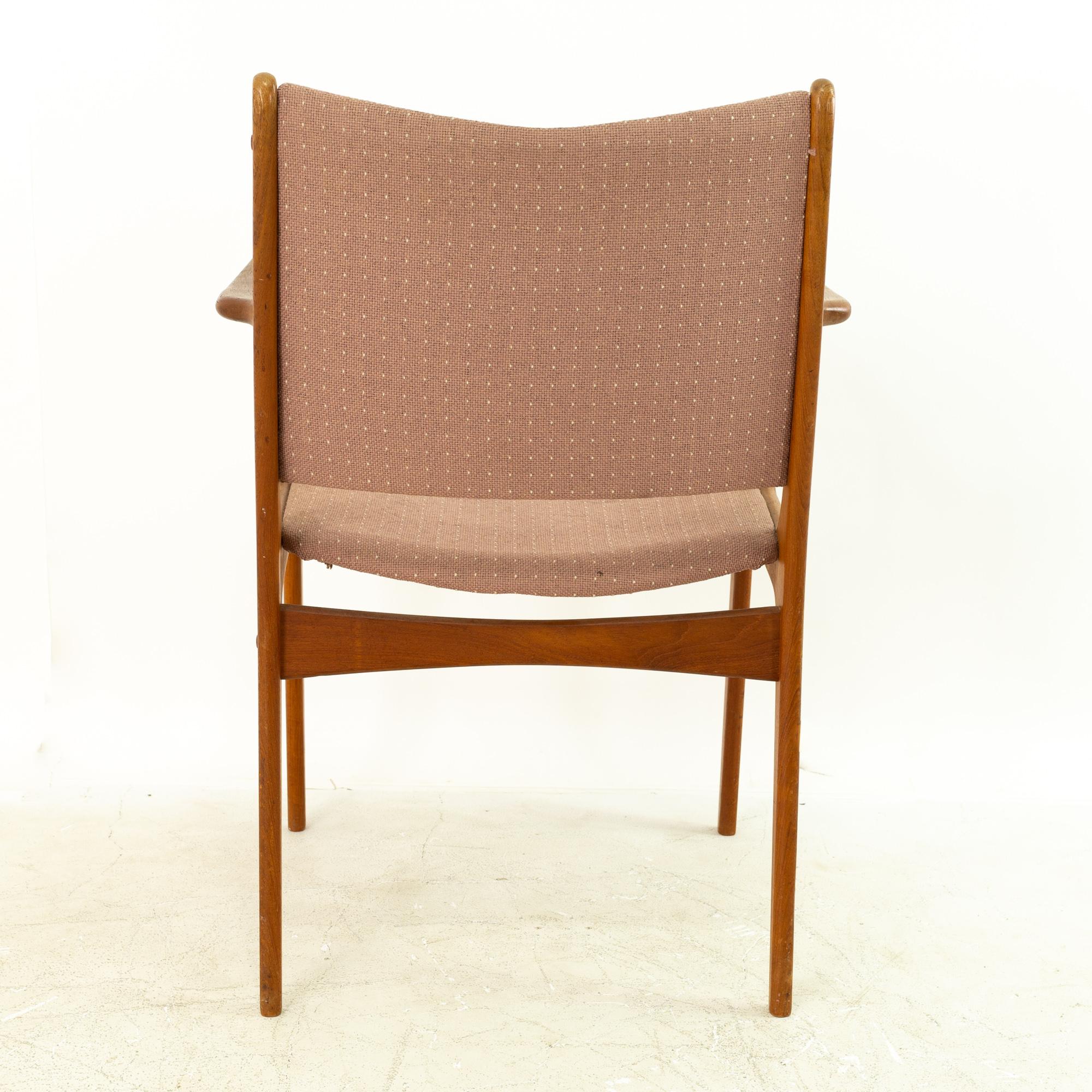 Johannes Andersen for Uldum Mobelfabrik Teak Dining Chairs, Set of 5 5