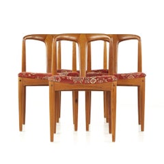 SOLD 03/03/23 Johannes Andersen Mid Century Teak Juliane Dining Chairs, Set of 4