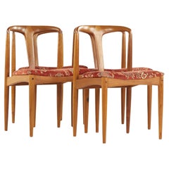 SOLD 03/03/23 Johannes Andersen Mid Century Teak Juliane Dining Chairs, Set of 4